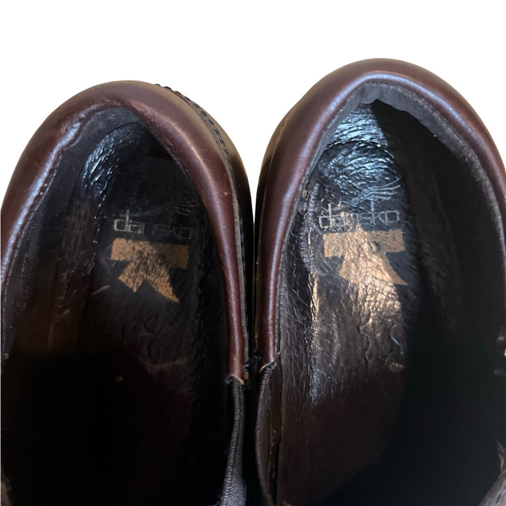Dansko Women’s EU 36 US 5.5-6 Brown Leather Clogs XP Professional Casual Shoes - Picture 11 of 11